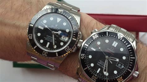 omega seamaster planet ocean vs rolex submariner